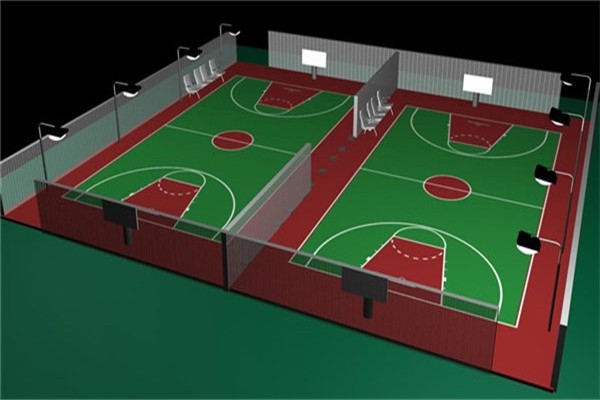 南通硅PU丙烯酸籃球場材料廠家：高品質(zhì)籃球運動場所